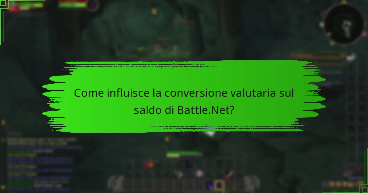 Come influisce la conversione valutaria sul saldo di Battle.Net?