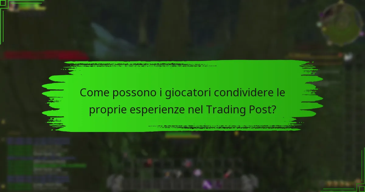 Quali opportunità di collaborazione esistono all’interno del Trading Post?