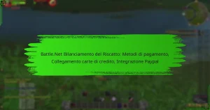 Battle.Net Bilanciamento del Riscatto: Metodi di pagamento, Collegamento carte di credito, Integrazione Paypal