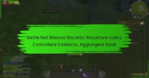 Battle.Net Bilancio Riscatto: Riscattare codici, Controllare il bilancio, Aggiungere fondi