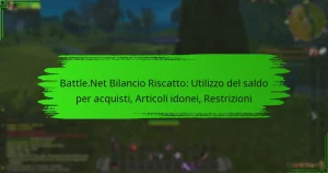 Battle.Net Bilancio Riscatto: Utilizzo del saldo per acquisti, Articoli idonei, Restrizioni