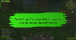Twitch Drops: Cronologia delle ricompense, Drop precedenti, Aspettative future