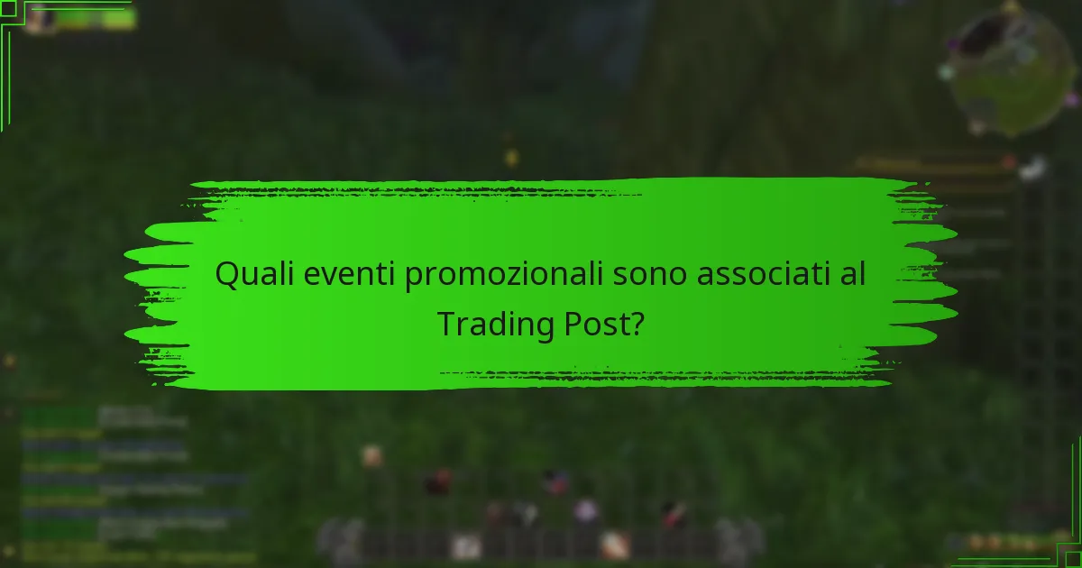 Quali offerte speciali possono aspettarsi i giocatori al Trading Post?