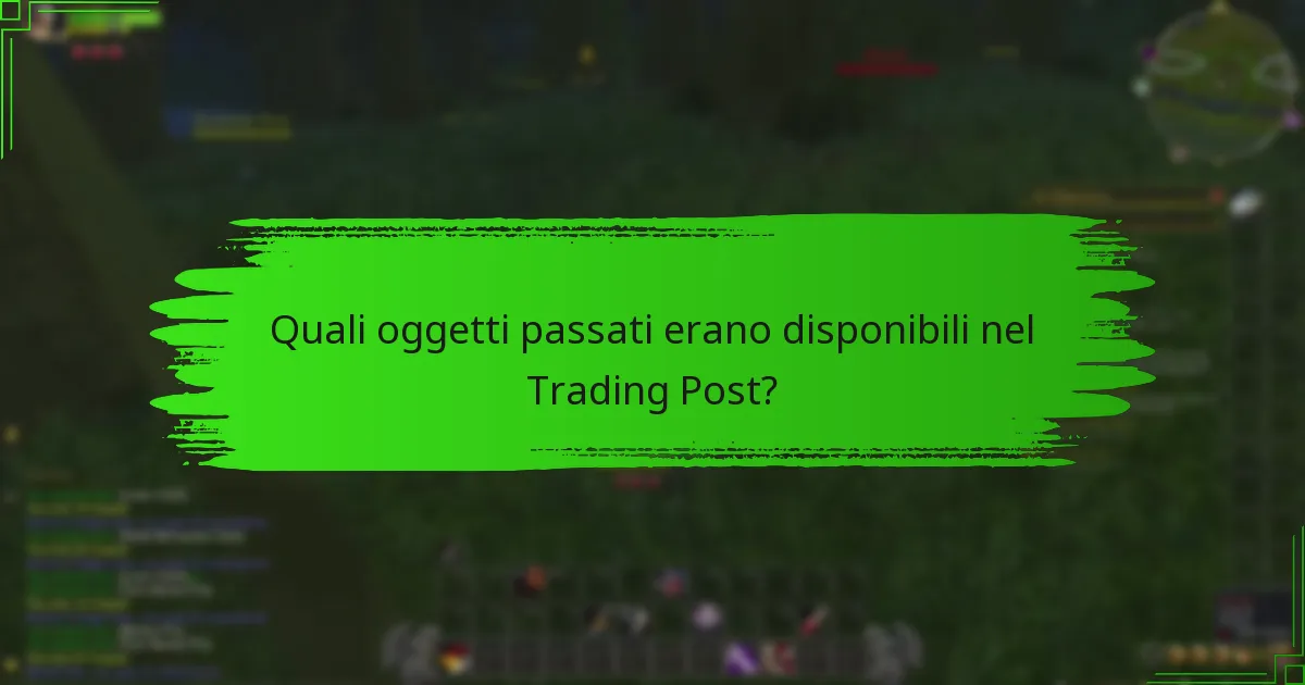 Qual è il ruolo della nostalgia nell’esperienza del Trading Post?