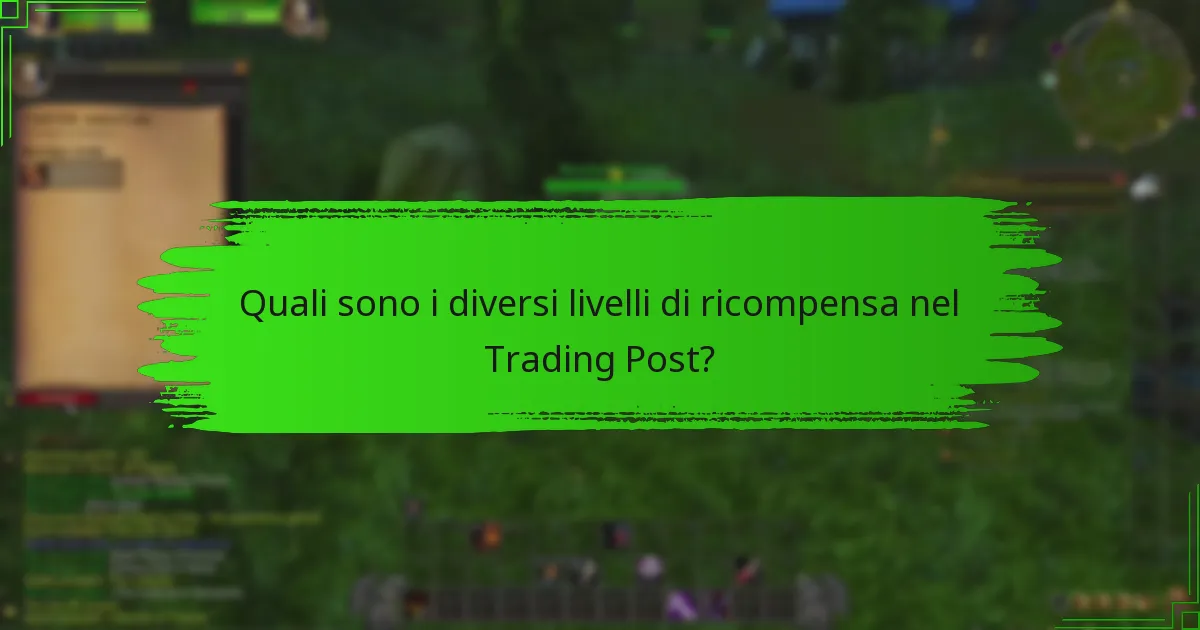 Come si confronta il programma di ricompense del Trading Post con altri?